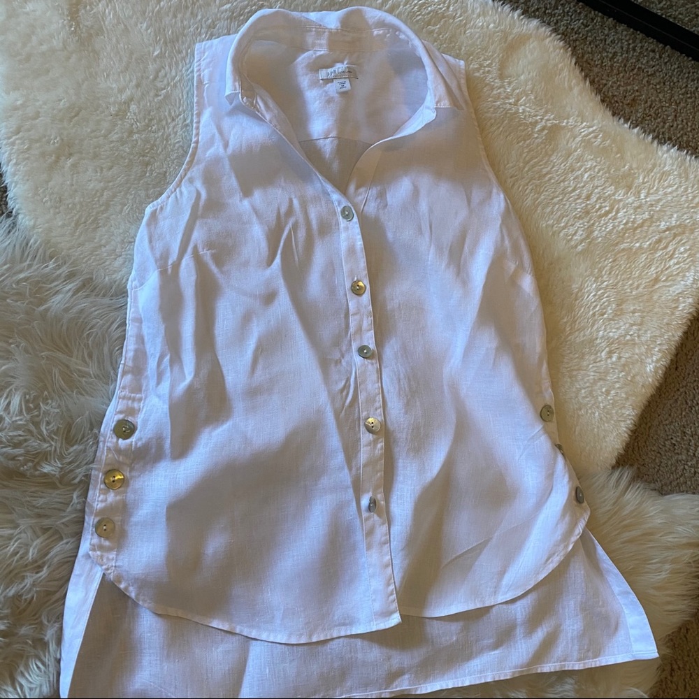 J.Jill linen top - Picture 3 of 9